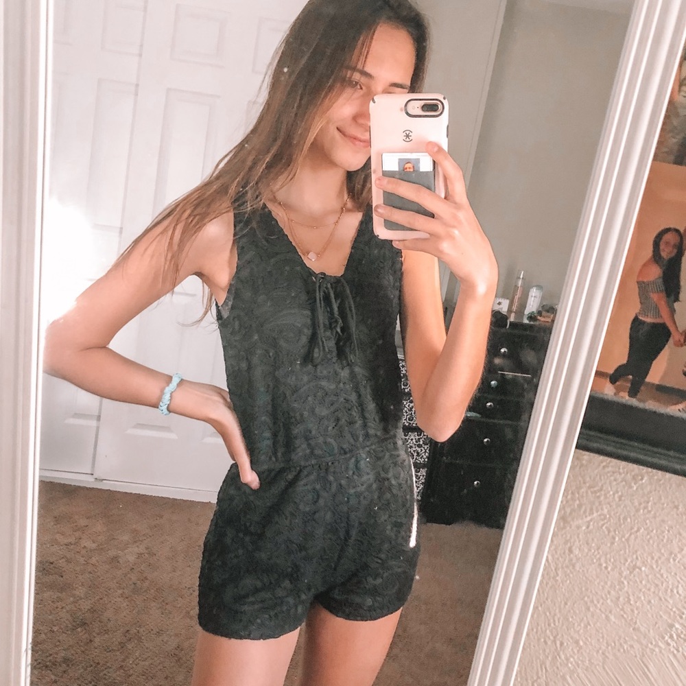 black romper